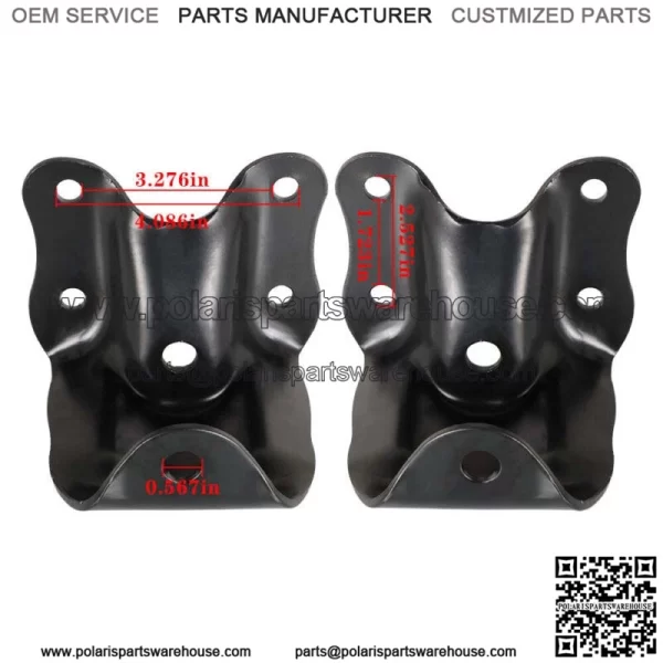 For 1983-2008 Ford Ranger Rear Hanger and Shackle Kit Replaces 722-001 & 722-010 - Image 5