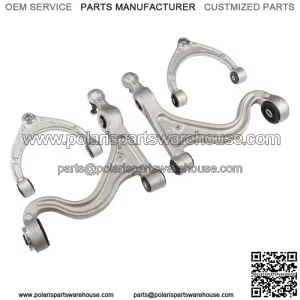 Front Upper + Lower Control Arms 4PCS Fit For 2010-2013 Porsche Panamera