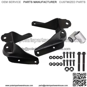 For 1980-1996 Ford F150 Front Leaf Spring Shackle Bracket Repair Kit Pair Set