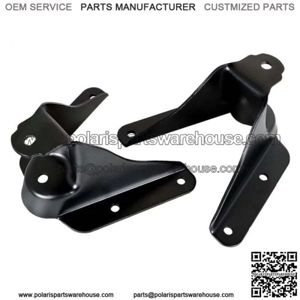 For 1980-1996 Ford F150 Front Leaf Spring Shackle Bracket Repair Kit Pair Set - Image 4