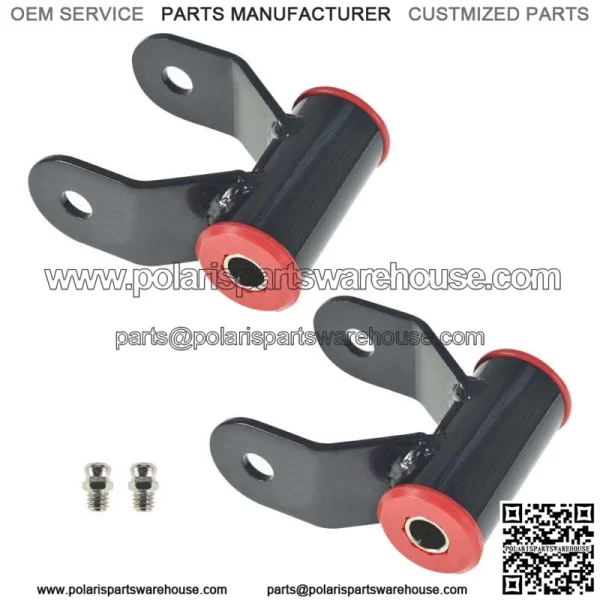 2x For 2002-2008 Dodge Ram 1500 2WD Drop Shackle Lowering Shackles Leveling Kit