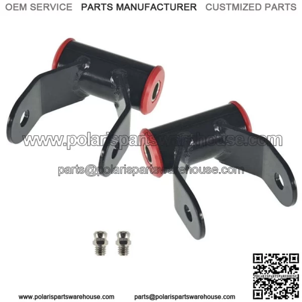 2x For 2002-2008 Dodge Ram 1500 2WD Drop Shackle Lowering Shackles Leveling Kit - Image 2
