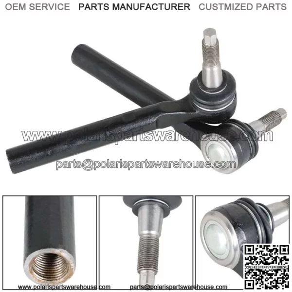 Front Inner Outer Tie Rod End Driver Passenger For 2006-2010 Hummer H3 H3T 4pc - Image 5