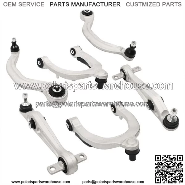 For 2017-2021 Tesla 3 Front Upper & Lower Control Arm and Ball Joint Assembly 6x