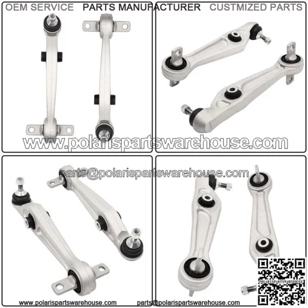 For 2017-2021 Tesla 3 Front Upper & Lower Control Arm and Ball Joint Assembly 6x - Image 5