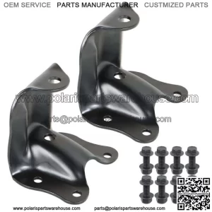 For 86-11 Ford Ranger Mazda B2300 Set of 2 Rear Leaf Spring Bracket Kit 722-010