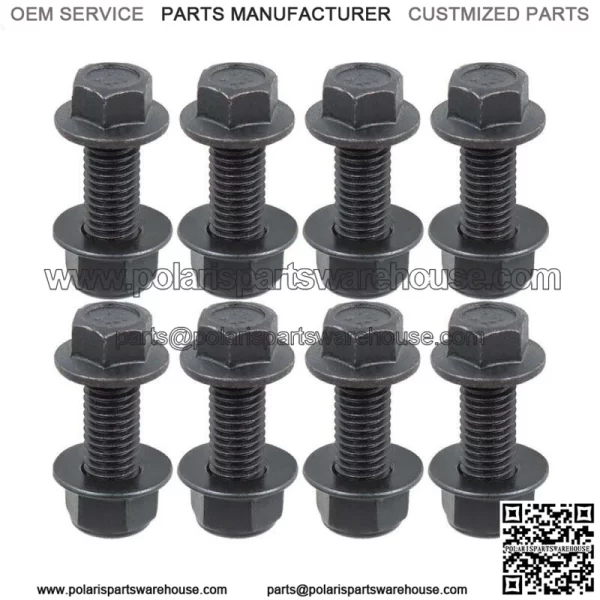 For 86-11 Ford Ranger Mazda B2300 Set of 2 Rear Leaf Spring Bracket Kit 722-010 - Image 5