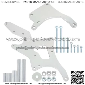 For 1999-2013 GM Truck & SUV Engine Serpentine Bracket Power Steering Pump Swap