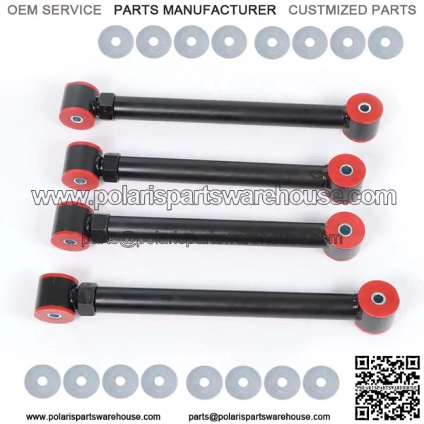 For Dodge Ram 94-09 4X4 Upgraded Adjustable Front Upper Lower Control Arms 0-6"