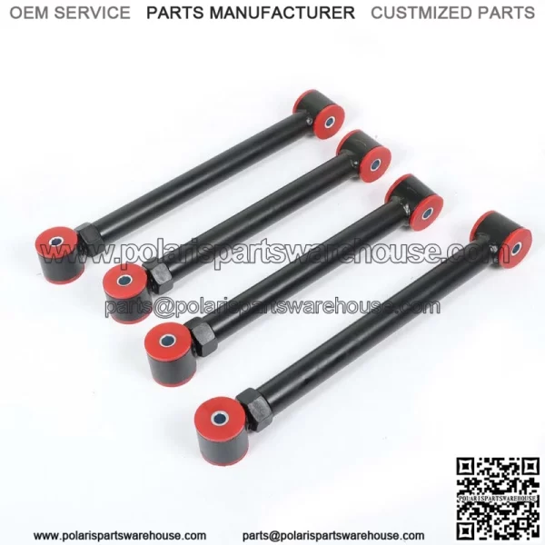 For Dodge Ram 94-09 4X4 Upgraded Adjustable Front Upper Lower Control Arms 0-6" - Image 5