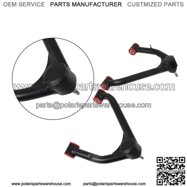 For 2007-2018 Silverado Sierra 2WD 4WD 5.3L Front Upper Control Arms Steel - Image 2
