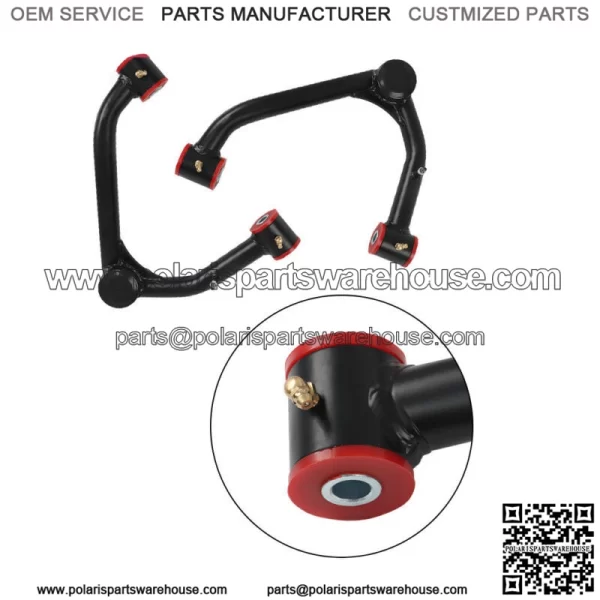 For 2007-2018 Silverado Sierra 2WD 4WD 5.3L Front Upper Control Arms Steel - Image 3