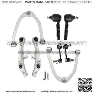 For 2003-07 Infiniti G35 03-09 Nissan 350Z Front Control Arms Tierods Sway Bars