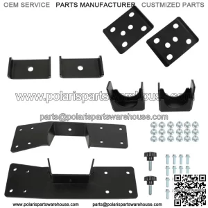 For 1999-2006 Silverado & Sierra 1500 6" Rear Axle Lowering C Notch & Flip Kit
