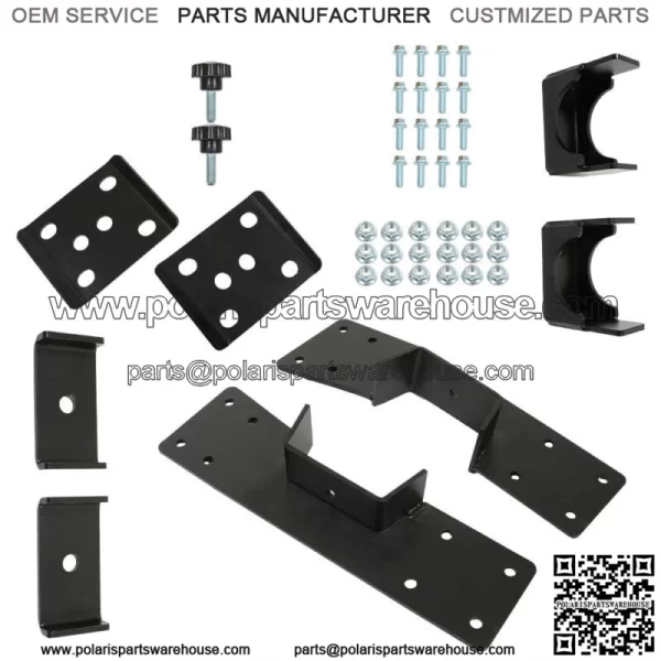 For 1999-2006 Silverado & Sierra 1500 6" Rear Axle Lowering C Notch & Flip Kit - Image 3