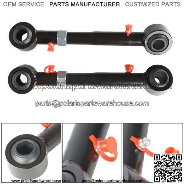 For 07-18 Jeep Wrangler JK JKS Front Sway Bar Links Disconnects for 2.5-6" lift - Image 4