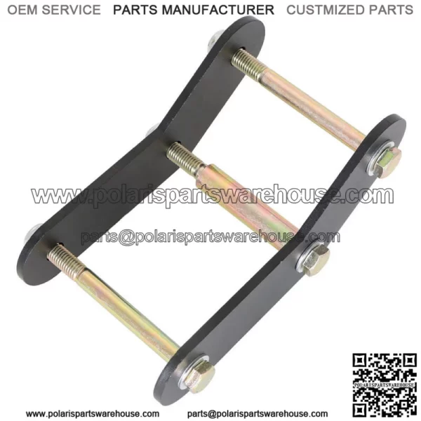 For 1987-1995 Jeep Wrangler YJ  4pcs 1.5" Front & Rear Level Lift Kit Shackles - Image 5