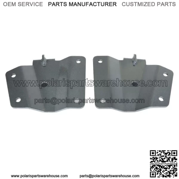 For 1999-06 Chevy Silverado &GMC Sierra 1500 4" Drop Kit Rear Shackles & Hangers - Image 5