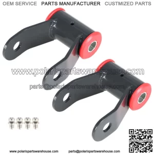 For 1988-2018 Chevy Silverado GMC Sierra 1500 2WD 4X4 1.5" Rear Lift Shackles