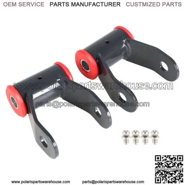For 1988-2018 Chevy Silverado GMC Sierra 1500 2WD 4X4 1.5" Rear Lift Shackles - Image 5