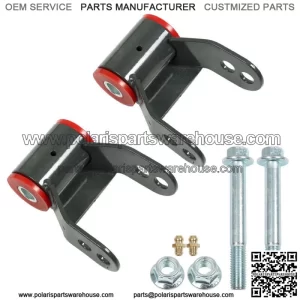 For 1988-1998 Chevy GMC K1500 K2500 4WD Rear Spring Shackle 1.5" or 2" Lift Kit