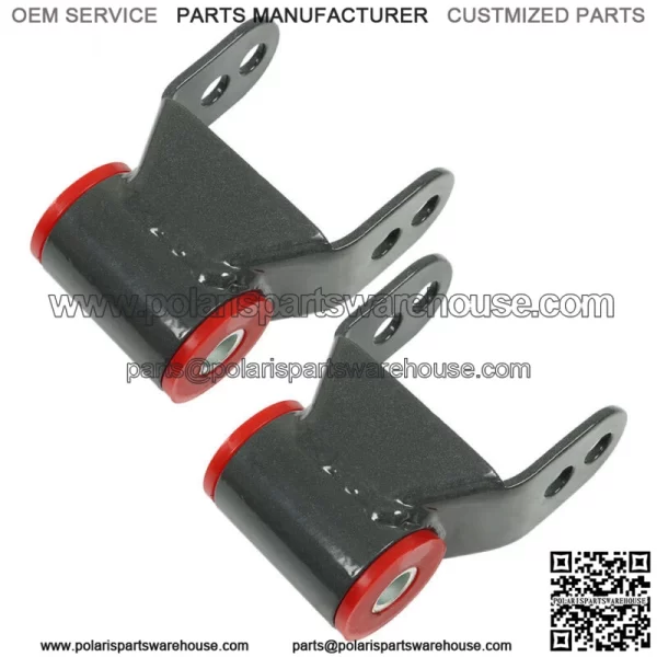 For 1988-1998 Chevy GMC K1500 K2500 4WD Rear Spring Shackle 1.5" or 2" Lift Kit - Image 3