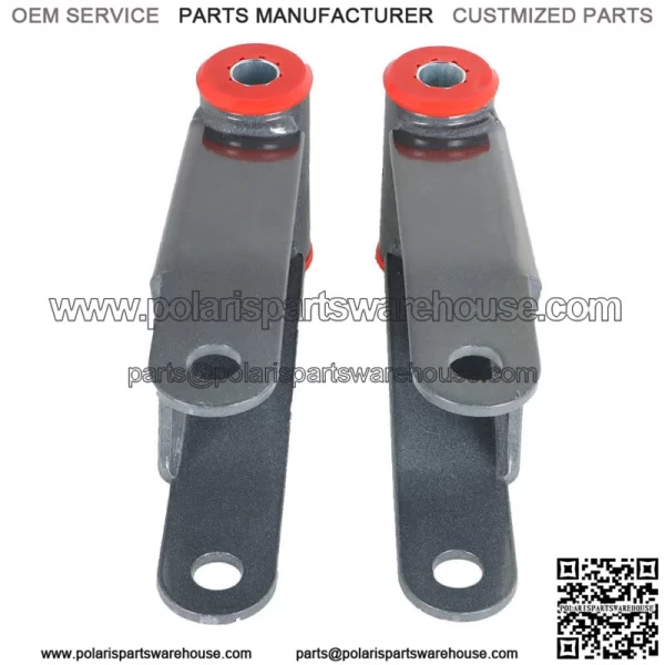 For 1999-2007 Ford F250 F350 Super Duty 2WD 2" Rear Drop Lowering Shackle Kit - Image 5