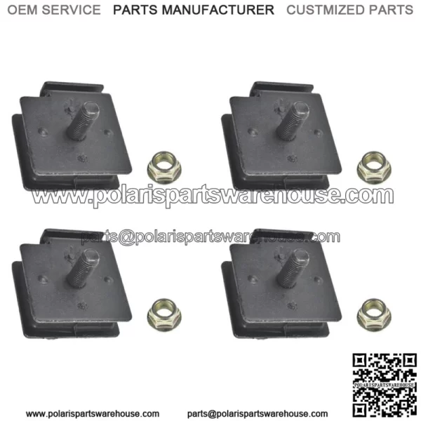 NEW RHINO 660 BOTTOM & TOP ENGINE MOUNT RUBBER DAMPER KIT For Yamaha 2004-2007 (Fits: Yamaha Rhino 660)