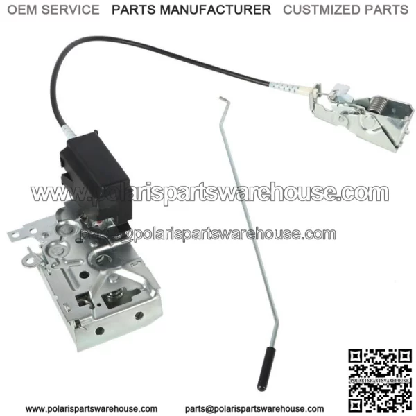 For 92-97 Ford F-Series Front Left Door Lock Latch w/Cable&Rod Kit F4TZ15219A65A - Image 2