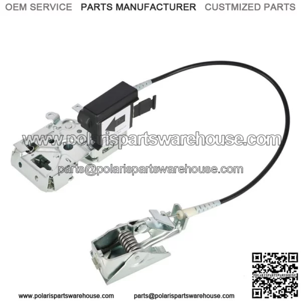 For 92-97 Ford F-Series Front Left Door Lock Latch w/Cable&Rod Kit F4TZ15219A65A - Image 3