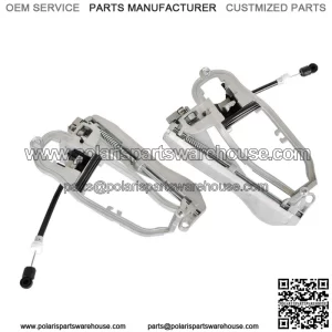 For BMW E53 X5 2000-2006 Front Left & Right Side 2Pcs Door Handle Frame Carriers