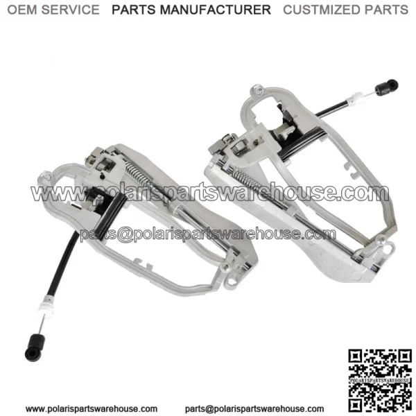 For BMW E53 X5 2000-2006 Front Left & Right Side 2Pcs Door Handle Frame Carriers