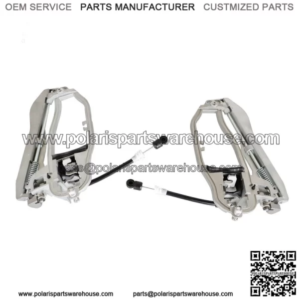 For BMW E53 X5 2000-2006 Front Left & Right Side 2Pcs Door Handle Frame Carriers - Image 2