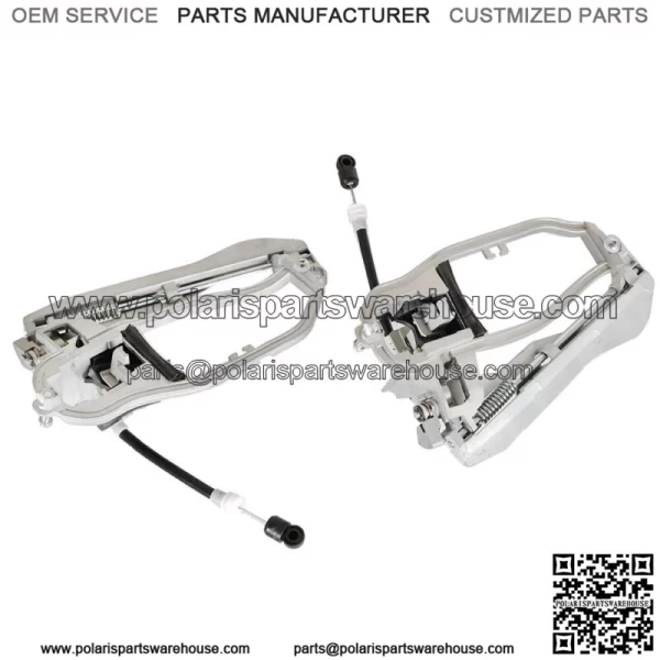 For BMW E53 X5 2000-2006 Front Left & Right Side 2Pcs Door Handle Frame Carriers - Image 3