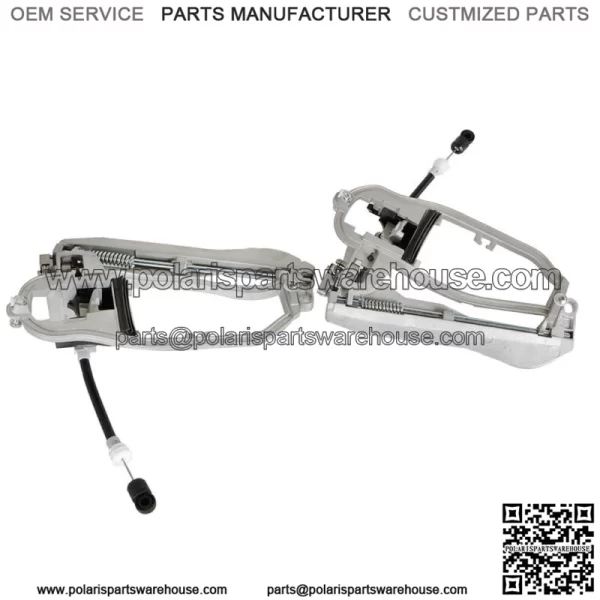 For BMW E53 X5 2000-2006 Front Left & Right Side 2Pcs Door Handle Frame Carriers - Image 4