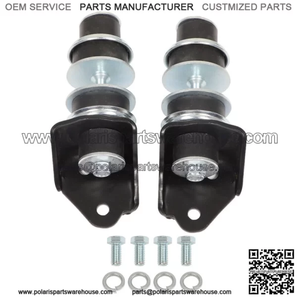 Front Engine Mount Kit with Brackets For 1955-1957 Chevy Bel Air SBC V-8 Engines - Image 2