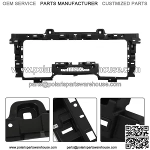 Front Grille Shutter Mounting Bracket Panel For 2016-2019 Chevrolet Silverado