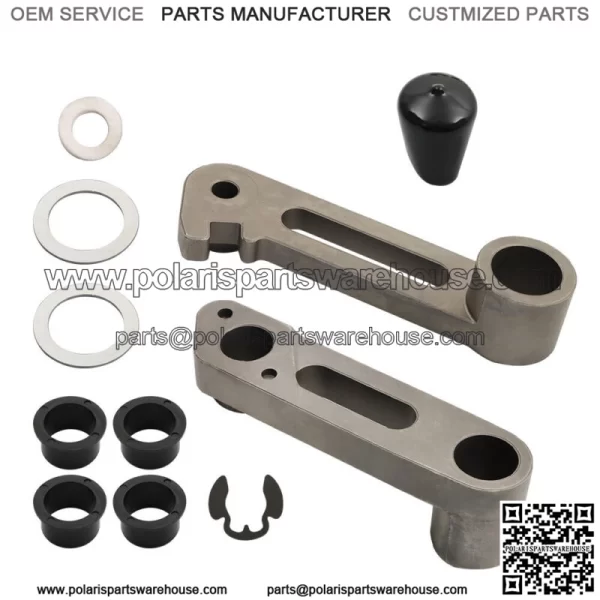 M111358 M131119 Deck Idler Arms Ternsioner & Bushing Rebuild Kit for John Deere - Image 2