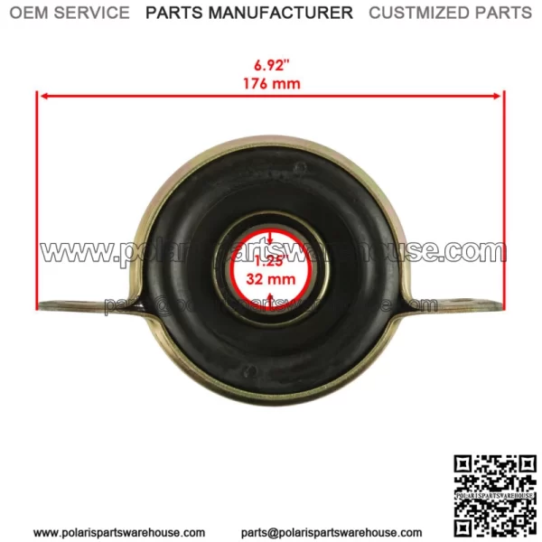 Front Rear Propeller Shaft Bearing Carrier For Polaris RZR XP 1000 2015-2019 - Image 2