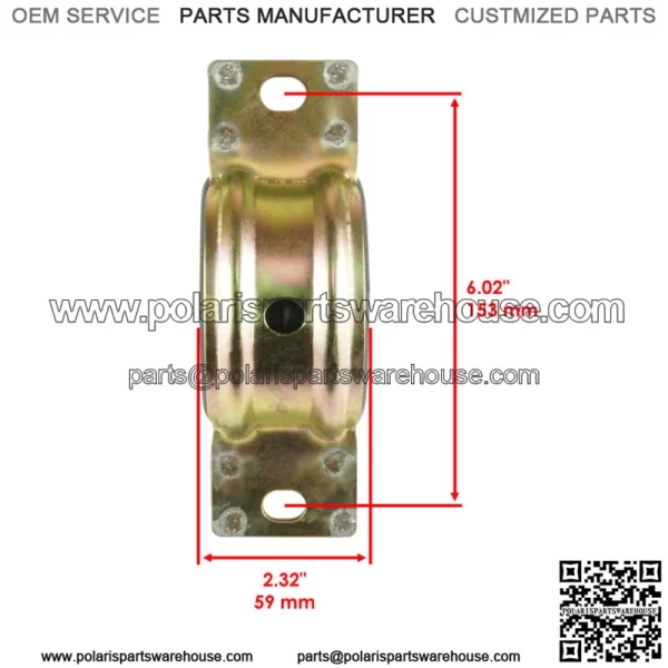 Front Rear Propeller Shaft Bearing Carrier For Polaris RZR XP 1000 2015-2019 - Image 3