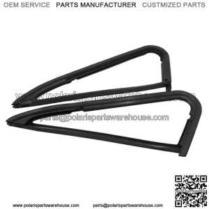 Front Vent Glass Window Weatherstrip Seals Set For 1981-91 Chevy Blazer