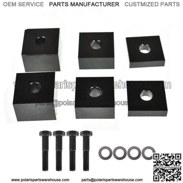 Left Front Seat Rise/Lift/Recline Spacers For Ford F-150 15+ F-250/F-350 17+ - Image 3
