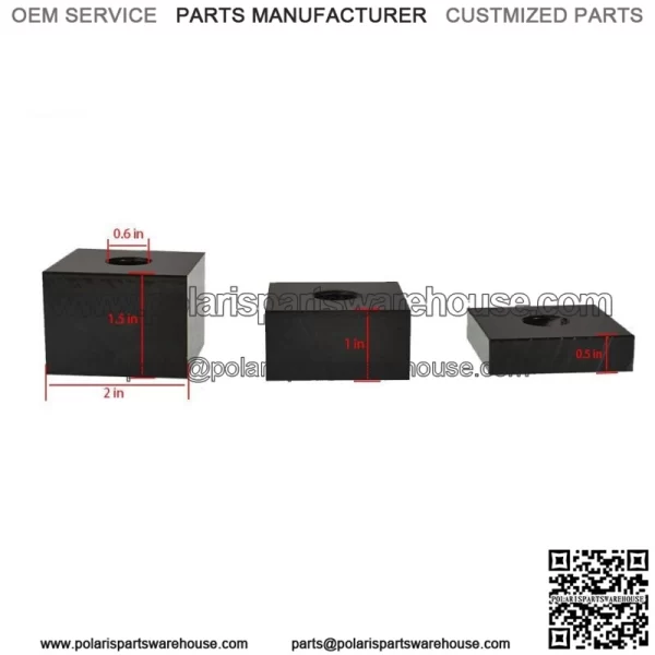 Left Front Seat Rise/Lift/Recline Spacers For Ford F-150 15+ F-250/F-350 17+ - Image 5