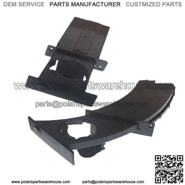 Left Right & Driver Passenger Side Front Cup Holder For 2004-2010 BMW E60 E61 - Image 2