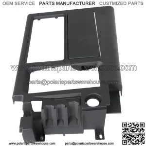 For 1994-1996 Corvette C4 6 Speed Manual Shift Plate Console Black Rubber