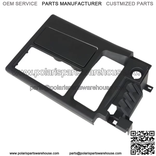 For 1994-1996 Corvette C4 6 Speed Manual Shift Plate Console Black Rubber - Image 3