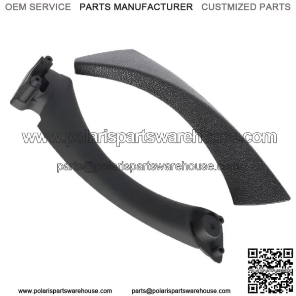 Passenger Side Inner+Outer Door Panel Handle Pull Trim Cover For BMW E90 328i - Image 4
