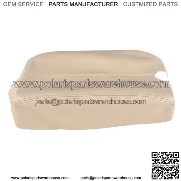 For Honda Accord 08-12 Beige Center Console Armrest Cover Leather Synthetic - Image 5
