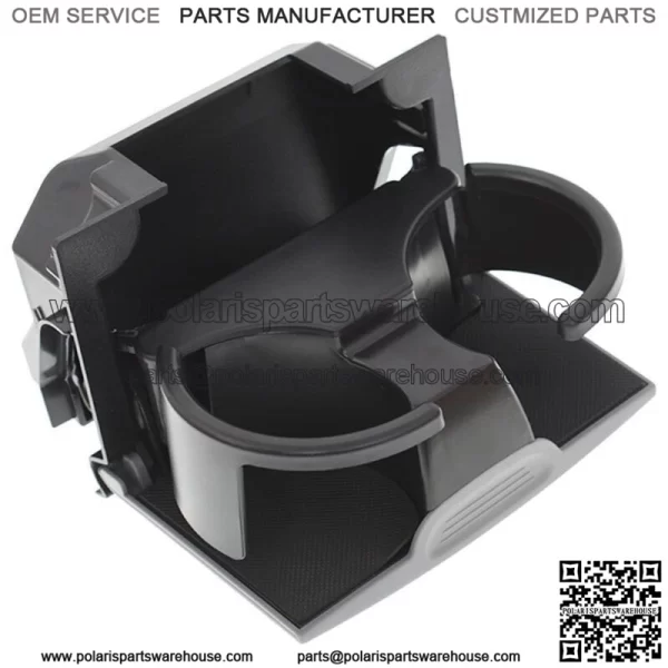 Rear Gray Center Console Cup Holder For Nissan Frontier Xterra 96965-ZS00A - Image 3