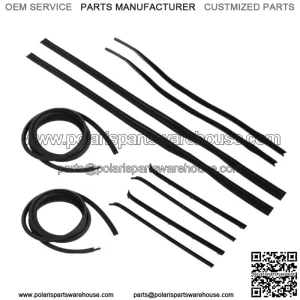 Door Window Weatherstrip Seal Kit Rubber For 1980-1993 Dodge Truck D W 150 10pcs